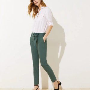 LOFT Slim Tie Waist Pencil Pants in Marisa Fit